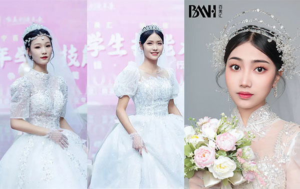 时尚造型 | 优雅绽放！一眼入心的白色新娘婚纱造型~