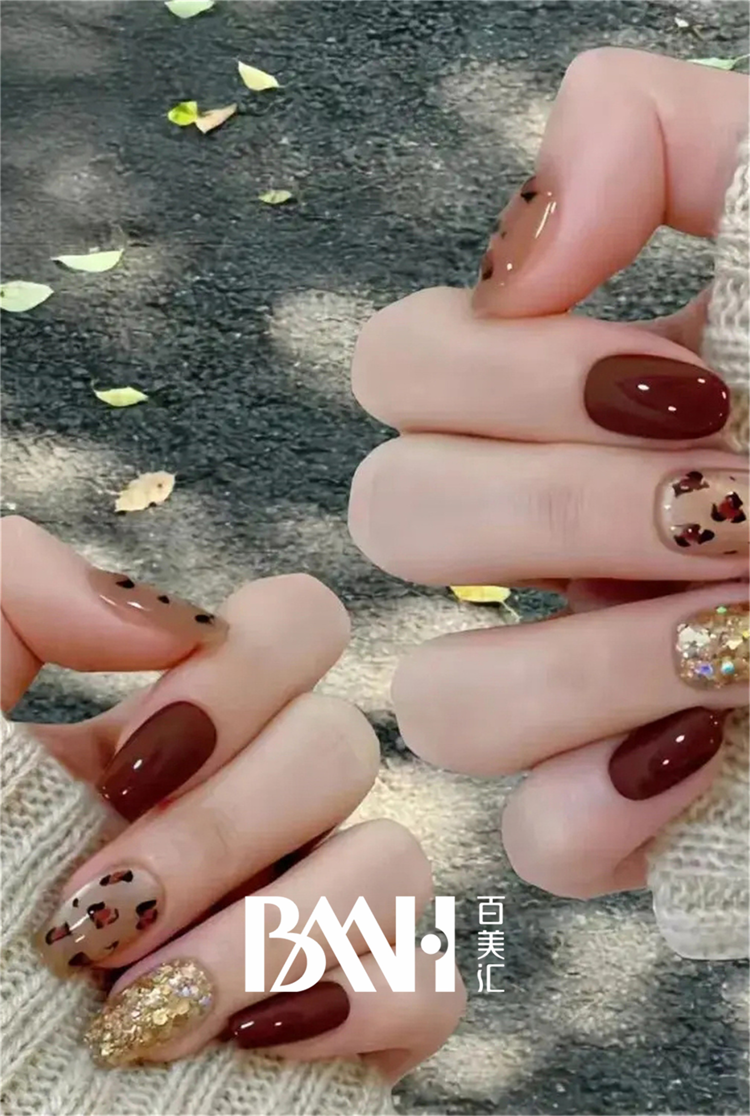 美甲作品分享)