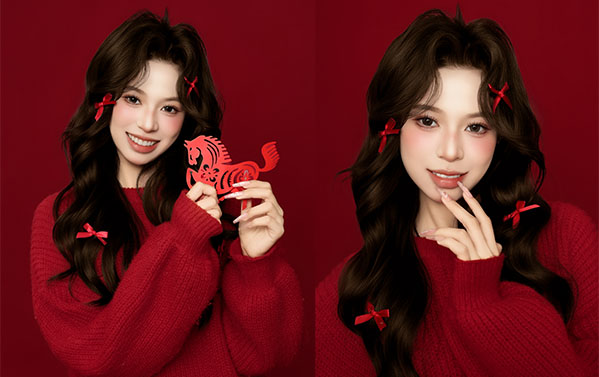 一步步画出新年元气妆造，让你节日惊艳全场！