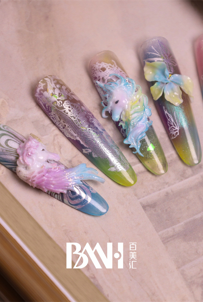 美甲作品欣赏)